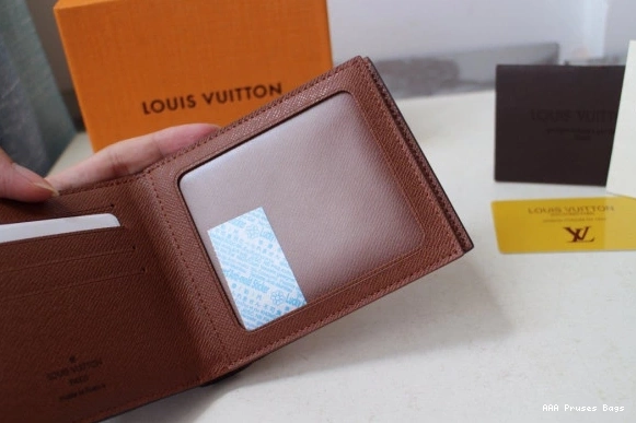 AAA Replica Ru AMERIGO VUITTON LOUIS WALLET 0817